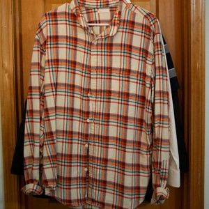 Unbranded Mens Wool Button Up